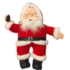 VTG:Rubber Face Santa Plush Doll Coca Cola 1988 Goldsmith’s Francesca & Co Dakin