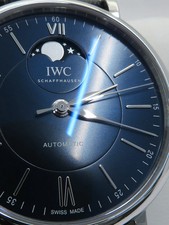 IWC Portofino Automatic Moon Phase IW459402 40mm Blue Dial Steel Box Card #T169 5