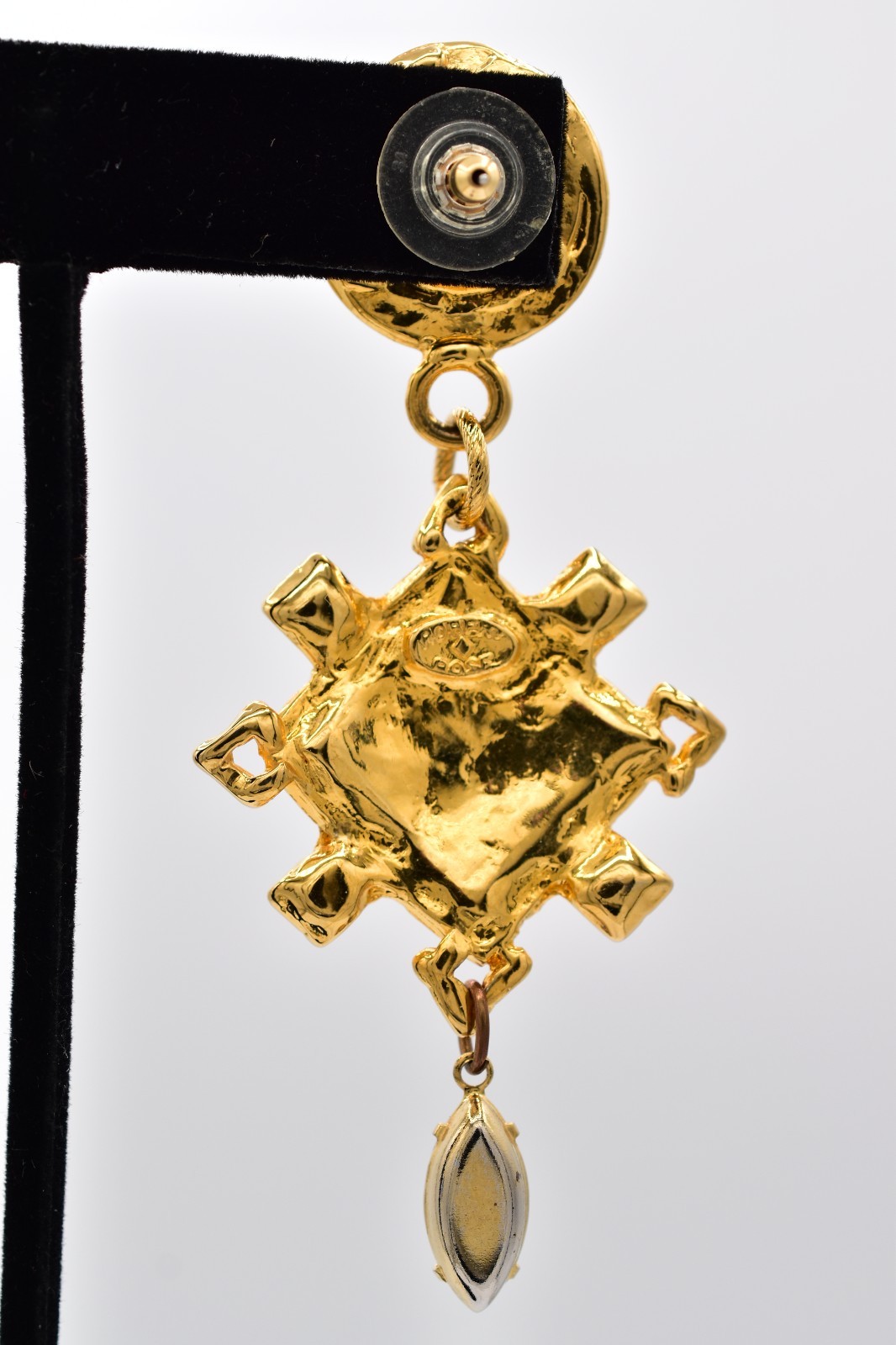 Robert Rose Vintage Statement Dangle Earrings Mul… - image 10