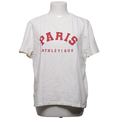 H&M, T-shirt, Größe: L, Weiß/Mehrfarbig, Baumwolle, Print, Damen #FNS