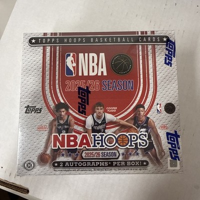 2025-26 Topps JUMBO Hoops NBA Basketball Hobby Box Factory Sealed