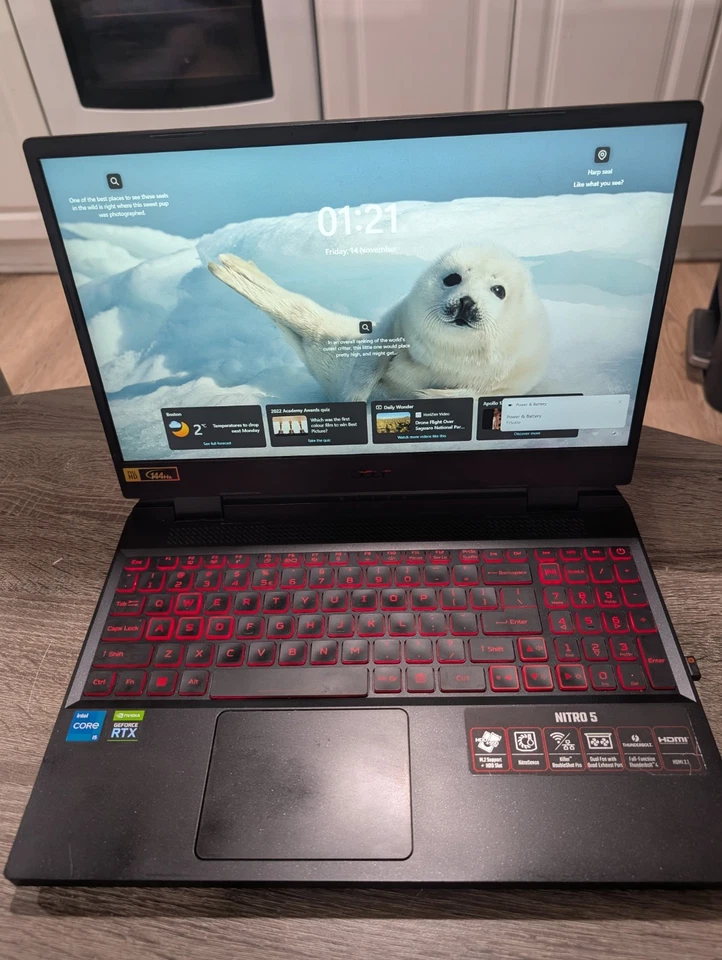 Acer Nitro 5 Gaming Laptop I5-12500H, RTX 3050 Ti, 16GB RAM, 512GB Storage - Image 2 of 4