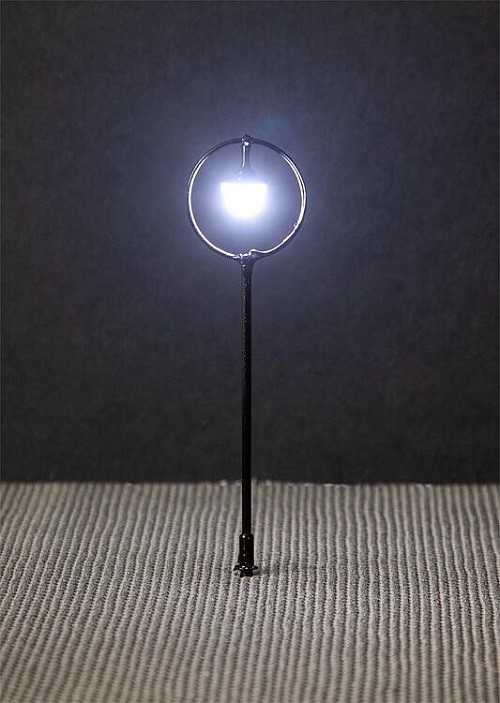 Faller 180105 - 1/87 / H0 LED Park Lanterns, Ball Pendant Light, 3 Pieces