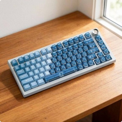 Tri-Mode Gaming-Tastatur RGB-Hintergrundbeleuchtung für Gamer, E-SportSpielende