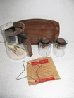 Vintage Pyrex Ware 8 C Coffee Pitcher Carafe Creamer/Sugar/Grid/Tray Set MCM VTG