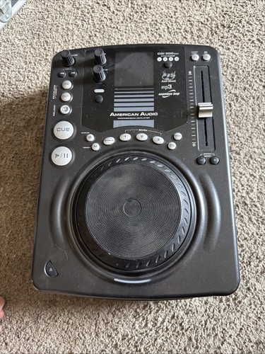 American Audio Professional CD player CDI 300 MP3 DJ Deck, Scratch/Pitch, Tested