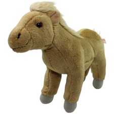 Teddy-Hermann Beiges Pferd, stehend Kuscheltier 32cm Gebraucht