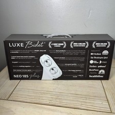 LUXE Bidet NEO 185 Plus Attachment for Toilet Seat, Chrome