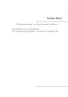Rechtsprechung Des Bundesgerichtshofes - Ausnahmen Zum Grundsatz Der...