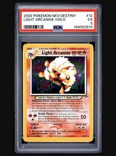 2002 LIGHT ARCANINE 12/105 (NEO DESTINY) Holo PSA 5 on eBay