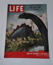 VTG Life Magazine September 7, 1953 Two Billion Years of Evolution