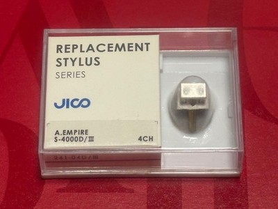 JICO Record Needle A.EMPIRE S-4000D / III Replacement Needle 241-04D / III