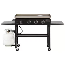 4 Burner Liquid Propane Flat Top Griddle