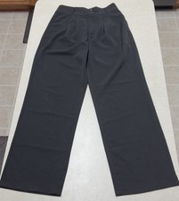 Halara Women's Pocket Straight Leg Work Pants Black Size US MED EU SIZE38 NWOT