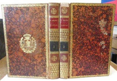JULES CESAR Opere in Latino Edizione Originale 1825 Rilegato in Cuoio