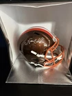 Nick Chubb Autographed Signed Cleveland Browns Full Size Helmet Beckett