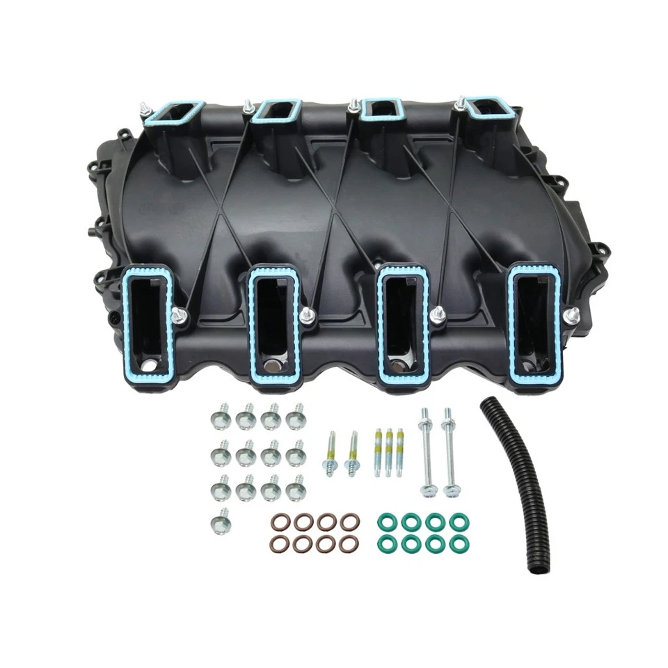 Colector de admisión para GMC Sierra 2500 1999-2004 | Superior | Motor de 8 cilindros negro Foto 2 de 4