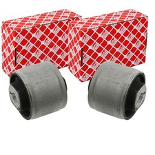 2x FEBI HINTERACHSBUCHSEN QUERLENKERLAGER passend für VOLVO S60 S80 V70 XC70 XC9
