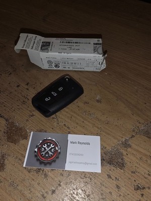 SEAT Ibiza 21 - auf 3 Tasten Schlüsselanhänger (Hauptschlüssel). Original 6F0959752S AIF