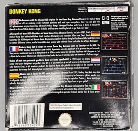 Donkey Kong NES Classics For Gameboy Advance (GBA)