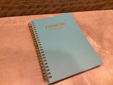 Fitness Workout Journal for Women  Men, A5 5.5" x 8.2" Workout Log Book Planner