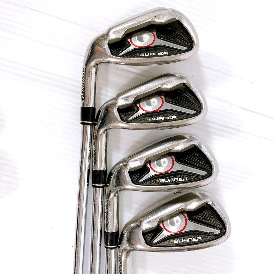 Lefty TaylorMade BURNER 2009 Iron Set 8pcs 4-Pw,Aw Uniflex BURNER SUPERFAST 85 - Image 3 of 4