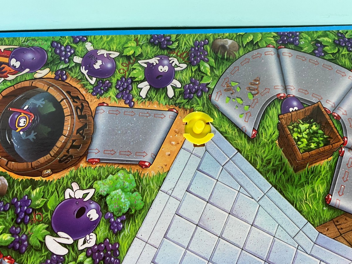 The Grape Escape Board Game Parker Brothers - Incomplete