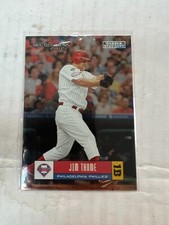 Jim Thome 2005 Donruss Baseball Career Stat Line #295 #027/284 NrMt