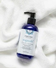 CUCCIO SOMATOLOGY Body Wash YOGAHHH! Epsom Salt Shea Lavender Oil 8 oz SEALED