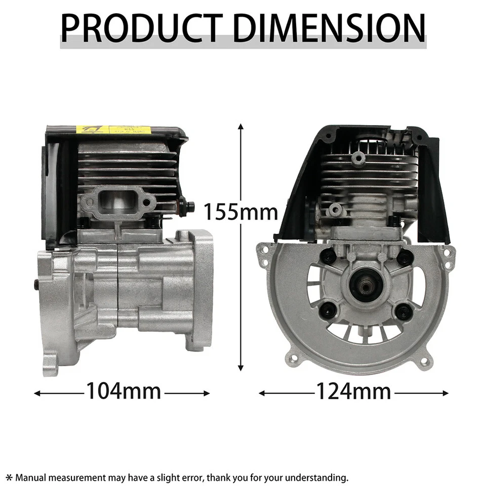 Big Bore UPGRADE KIT 38mm fit 26cc 29cc 30.5CC Zenoah for 1/5 baja Losi 5T FG - Image 2 of 4