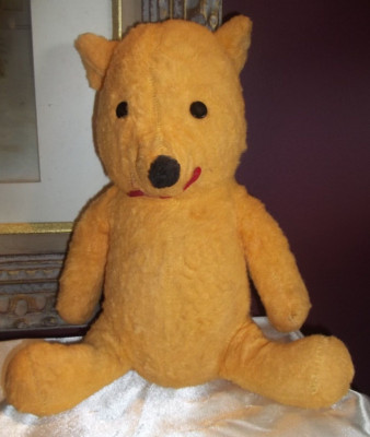 Vintage Winnie The Pooh Plush Gund J Swedlin 1960s Walt Disney Prod. RARE 11.5''