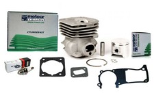 Kit de pistón cilindro Meteor Big Bore 45 mm para Husqvarna 353 351 350 346xp Nikasil