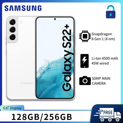 Open Box Samsung Galaxy S22+ Plus S906U 256GB Ohne Vertrag Smartphone Rosa