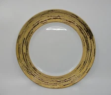 PORCEL AURATUS GOLD DINNER PLATE - 10 5/8" -1302I