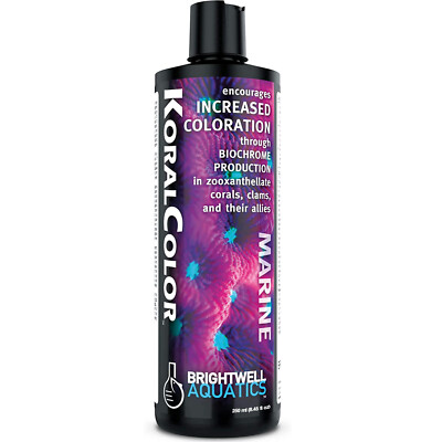 Brightwell Aquatics KoralColor 250mL Increase Coral Color Biochrome Production