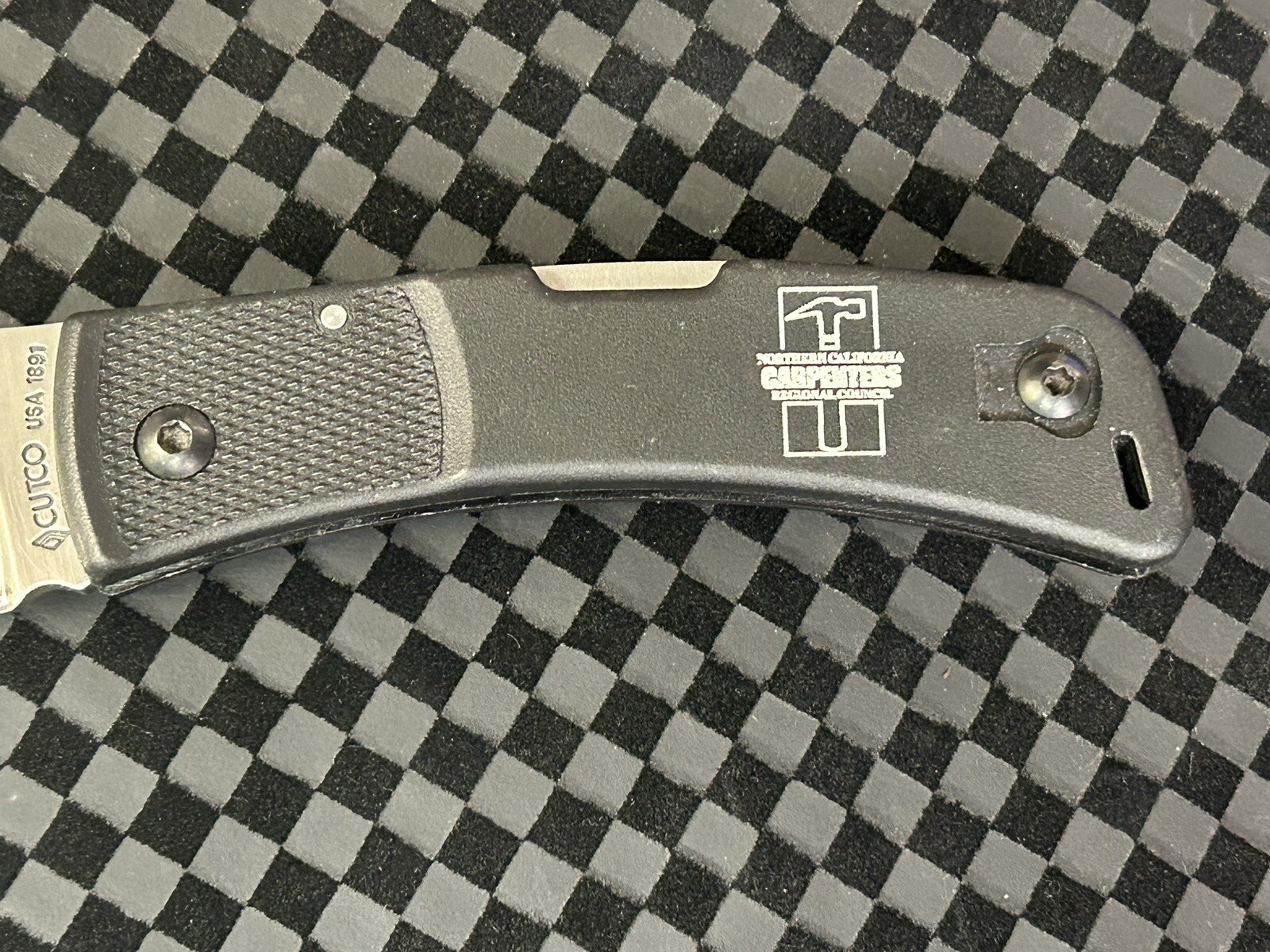 Cutco USA 1891 Pocket Knife Northern California Carpenters Regional