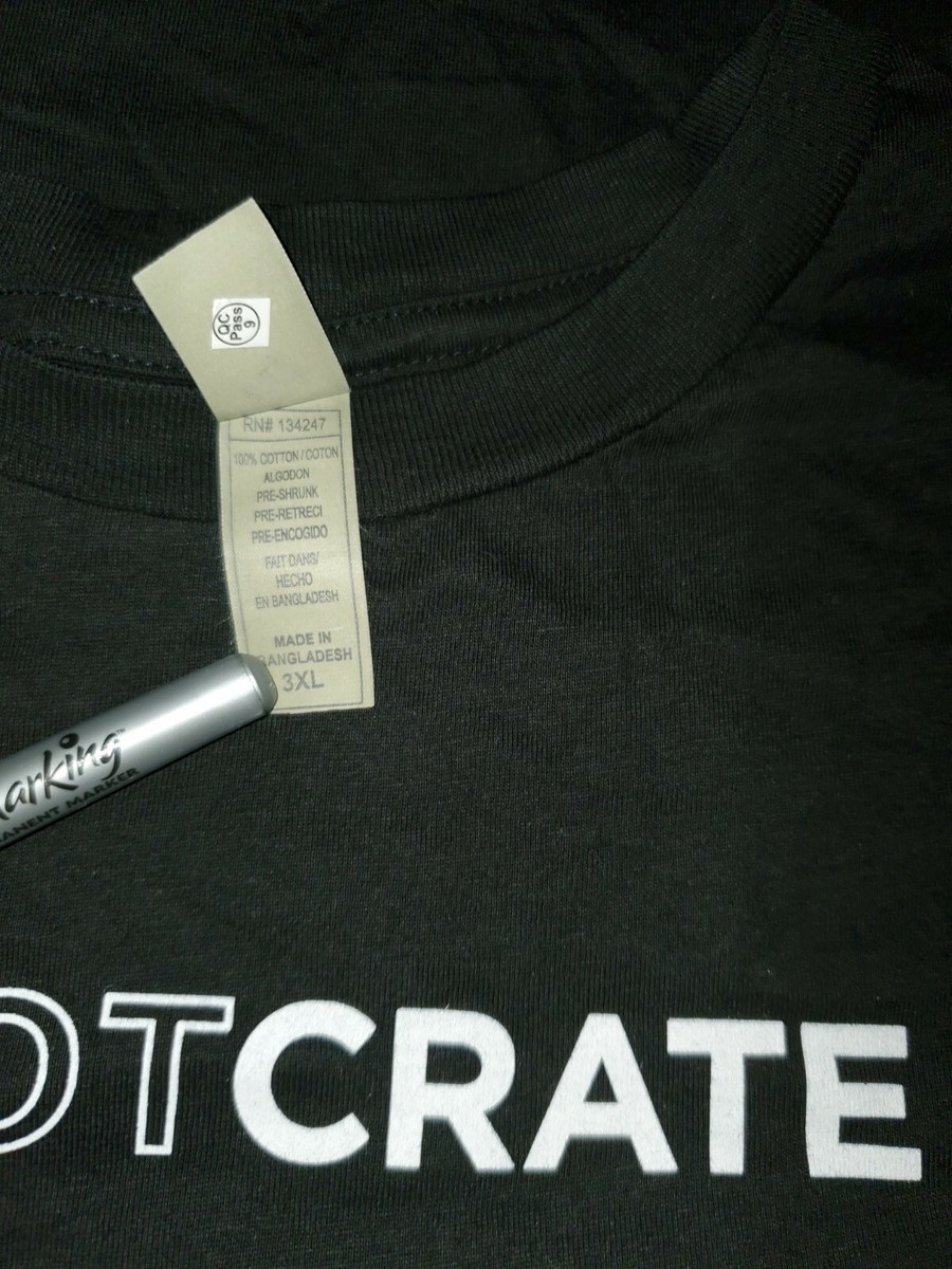 Loot Crate T-Shirt Black Size 3XL | eBay