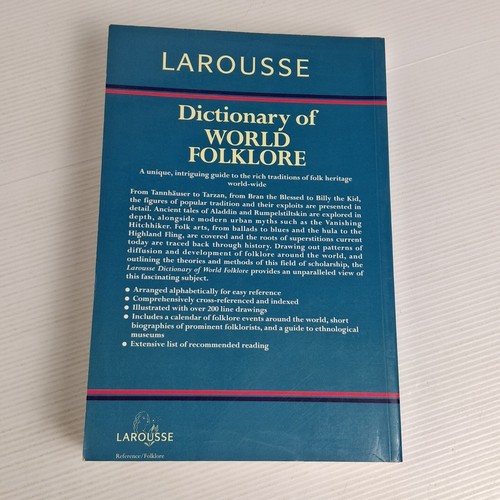 Dictionary of World Folklore Alison Jones P/B Book Hidden History Larousse - Picture 8 of 12