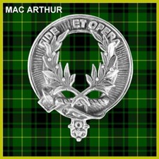 Mac Arthur Scottish Clan Badge, Pewter