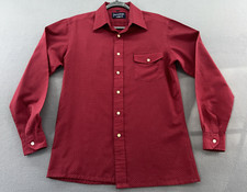 VTG Givenchy for Chesa Shirt Men  s Medium Button Up Retro 70s Red Polka Dot