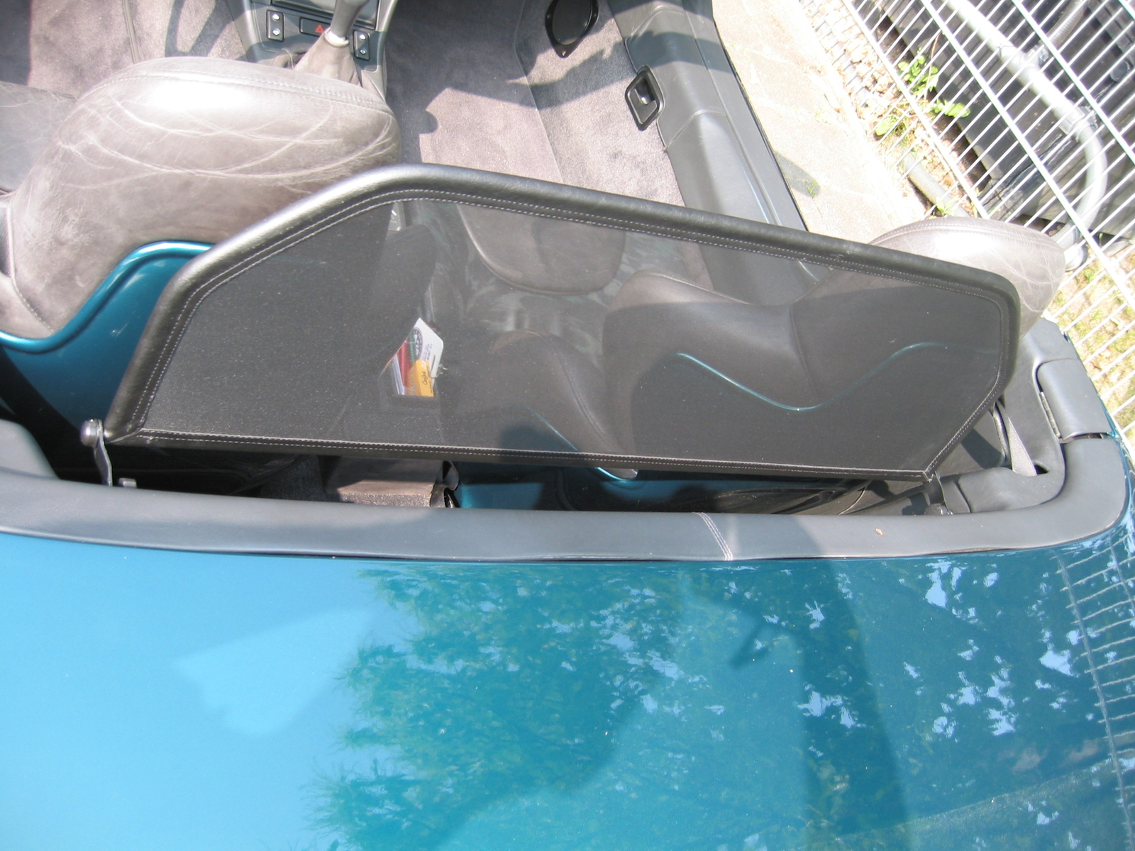 BMW Z1 Roadster 1989 - 1991 Wind Deflector In Black