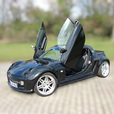 Lambodoors Swing Doors for Smart Roadster 452 Complete Stainless