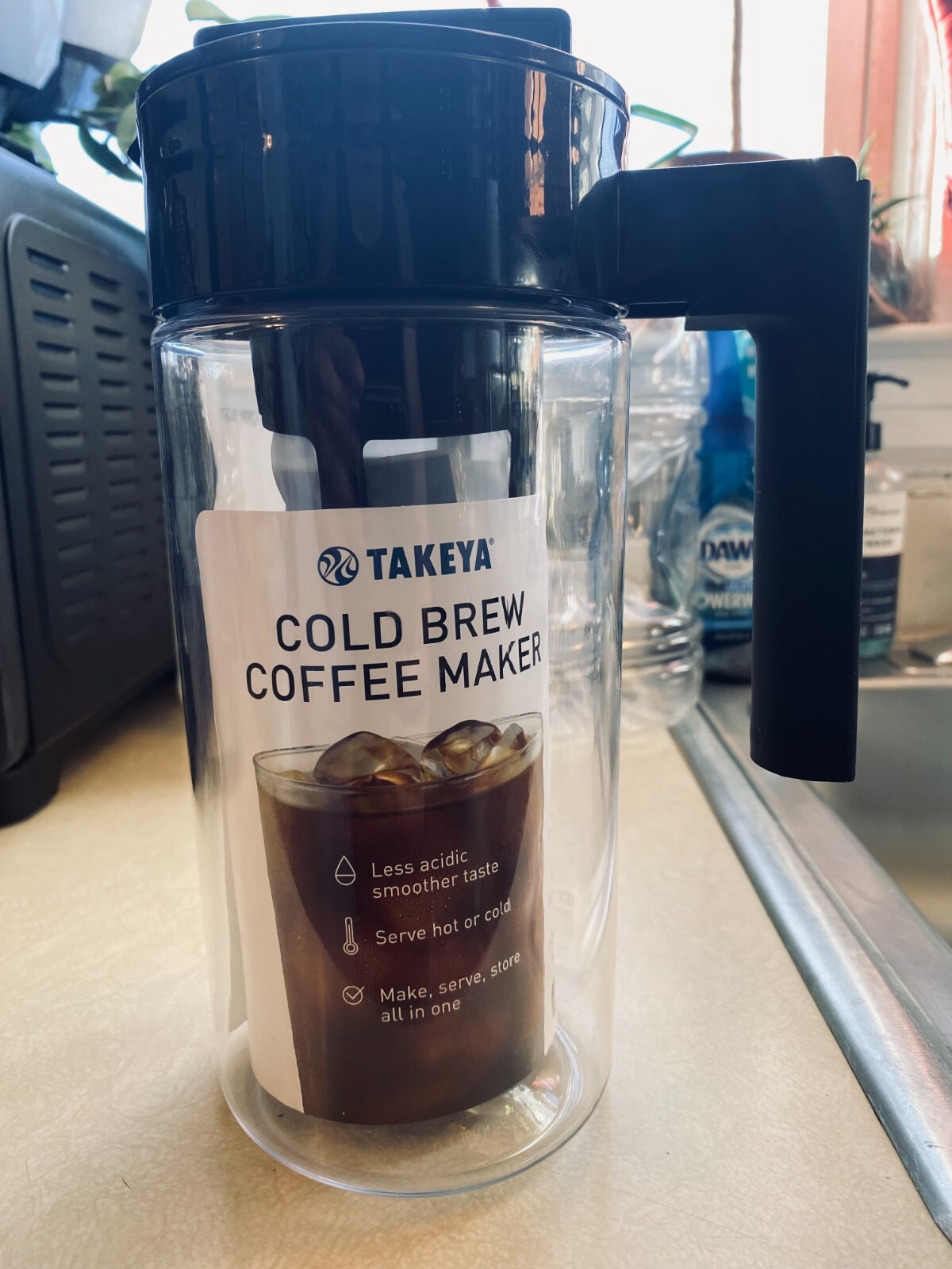 Takeya 10310 Cold Brew Iced Coffee Maker 1 Quart 9 Servings Dishwasher Safe NEW! 885895927393 eBay