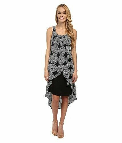 tolani silk tunic dress Tolani Stunning Multicolored Silk Print Tunic/Top Dress Silk Size S