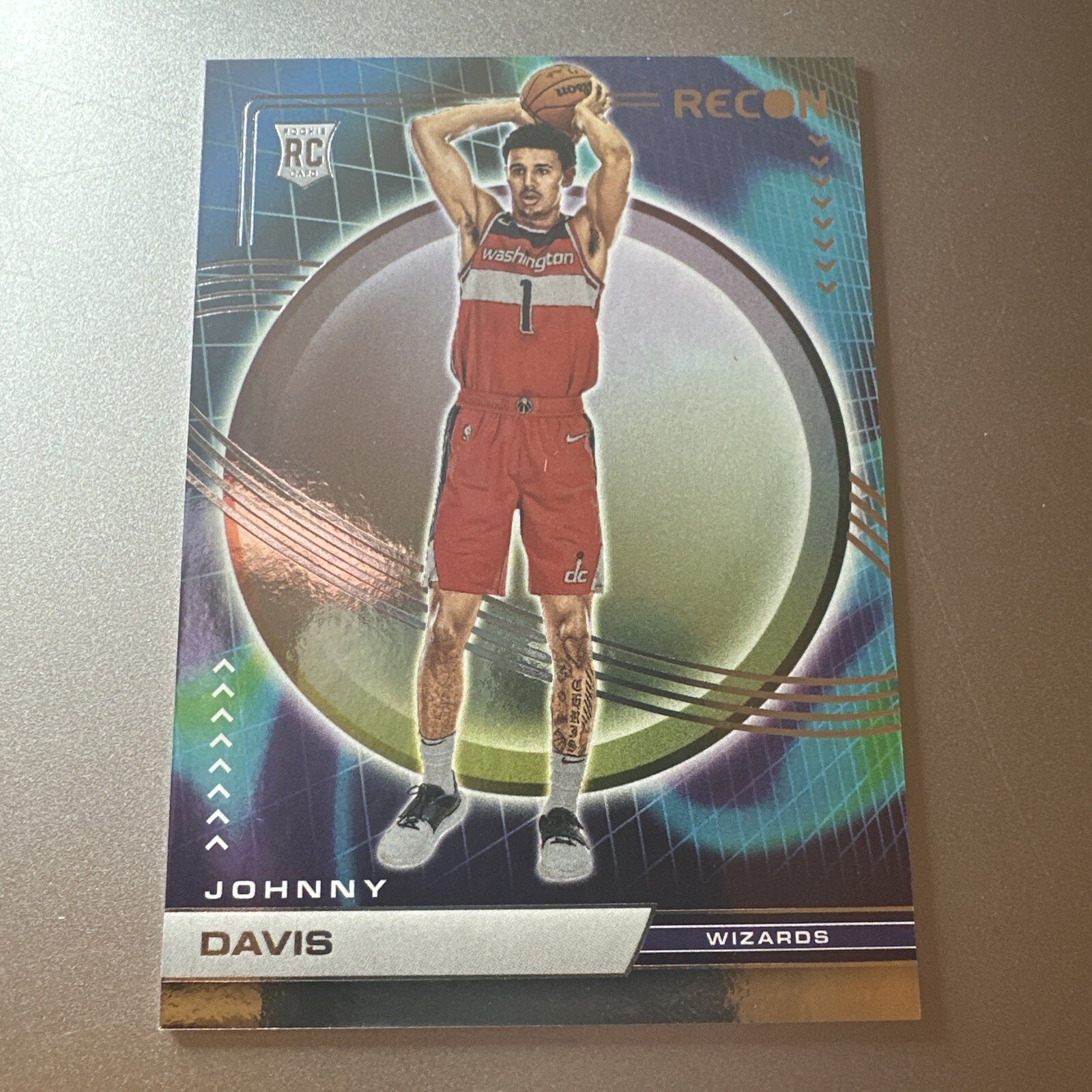 2022-23 Panini Recon Base #220 Johnny Davis RC Washington Wizards