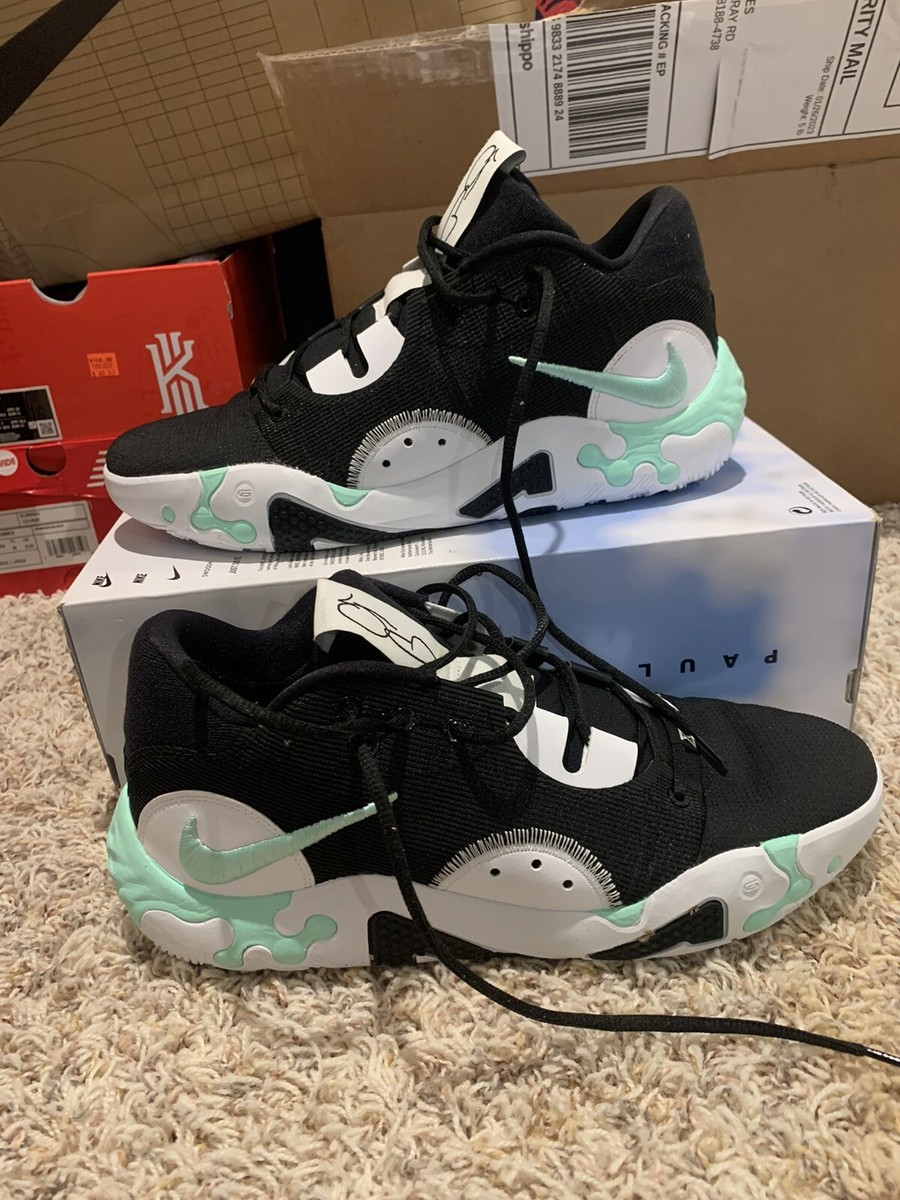 Nike PG 6 Men Size 8.5 DC1974-001 Black Mint Foam White Basketball Shoes s-l1200.jpg main image 3