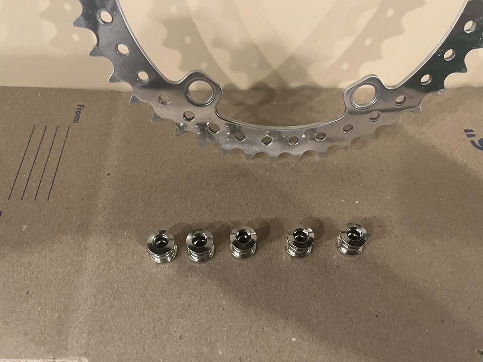 Sugino BMX Chainring 44t WEAR Black Old School BMX 44 Tooth