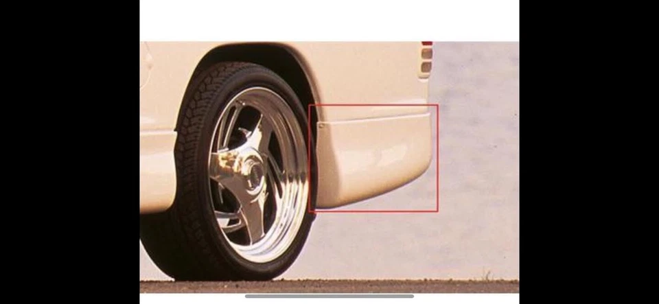 NUEVO 97-04 para Dodge Dakota Kit de carrocería de cama trasera izquierda faldón lateral XENON Foto 2 de 2