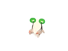 (2) 7 count packs of Clear - transparent Rubber Bobber Stops.  for the MOJO RIG