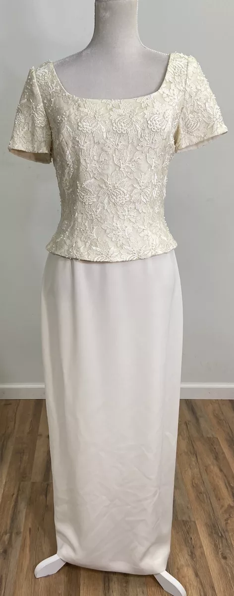 Ivory long formal best sale dresses